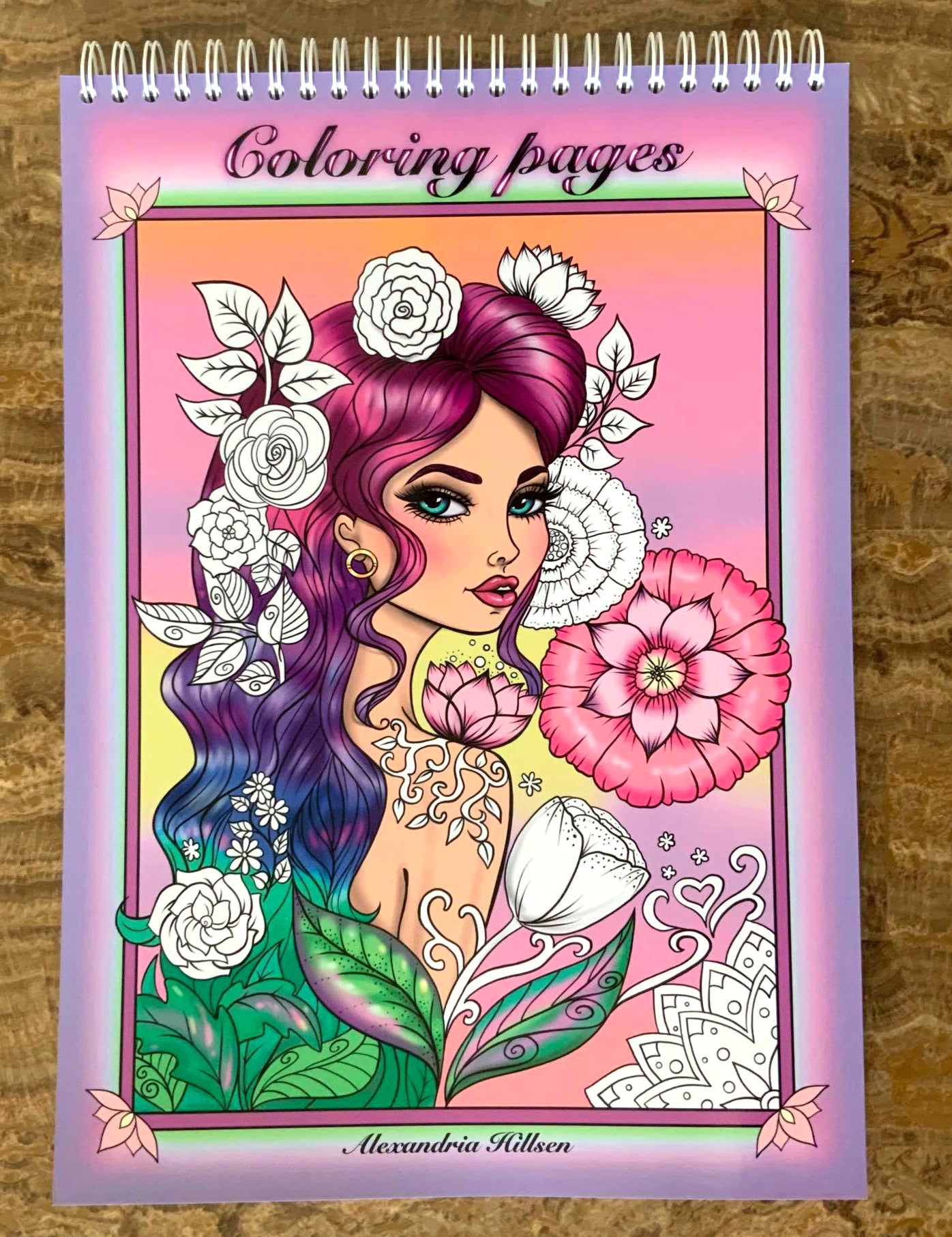 Alexandria Hillsen - Coloring pages – ArtisaStage